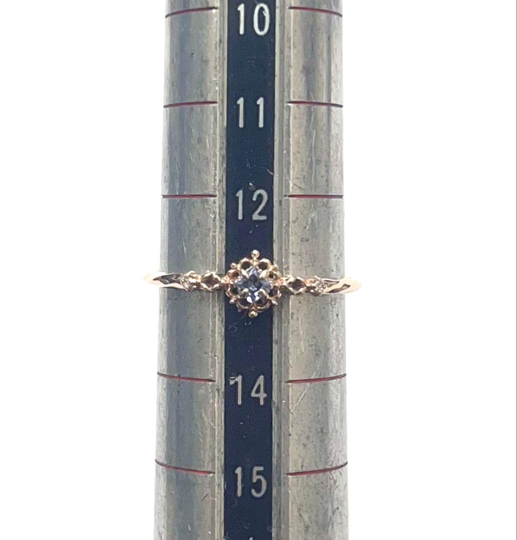 ノジェスK5 タンザナイト ダイヤ リング