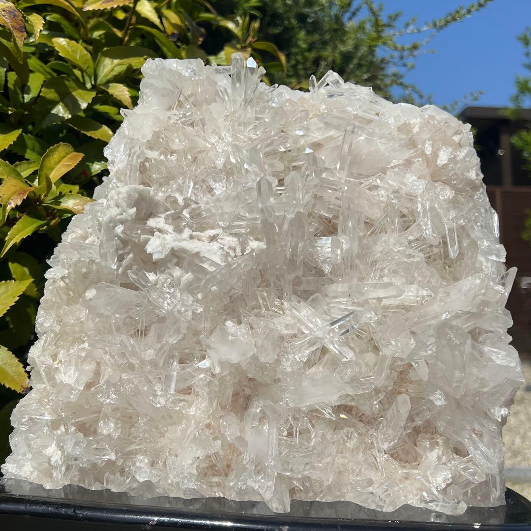 ‪☆想像絶する☆究極の煌めき 極上別格品‪☆☆レインボー 水晶クラスター 天然石