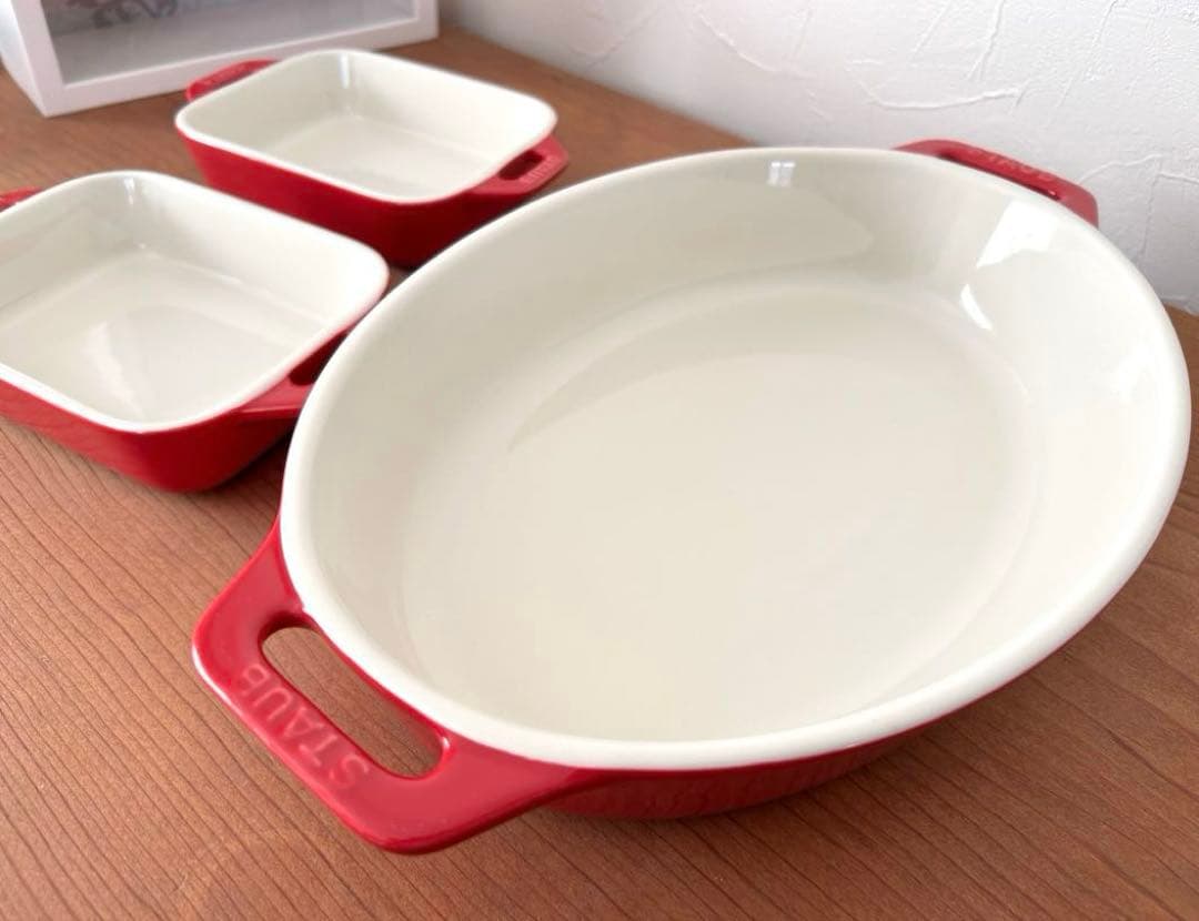 オーバルディッシュ　レクタンギュラーディッシュ　セット