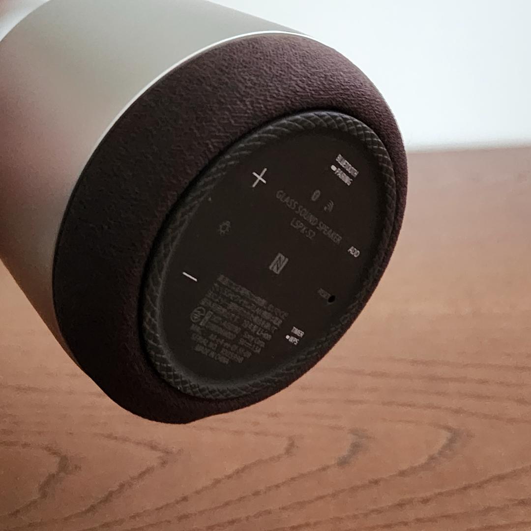 グラスサウンド スピーカー SONY LSPX-S2（グラス破損）