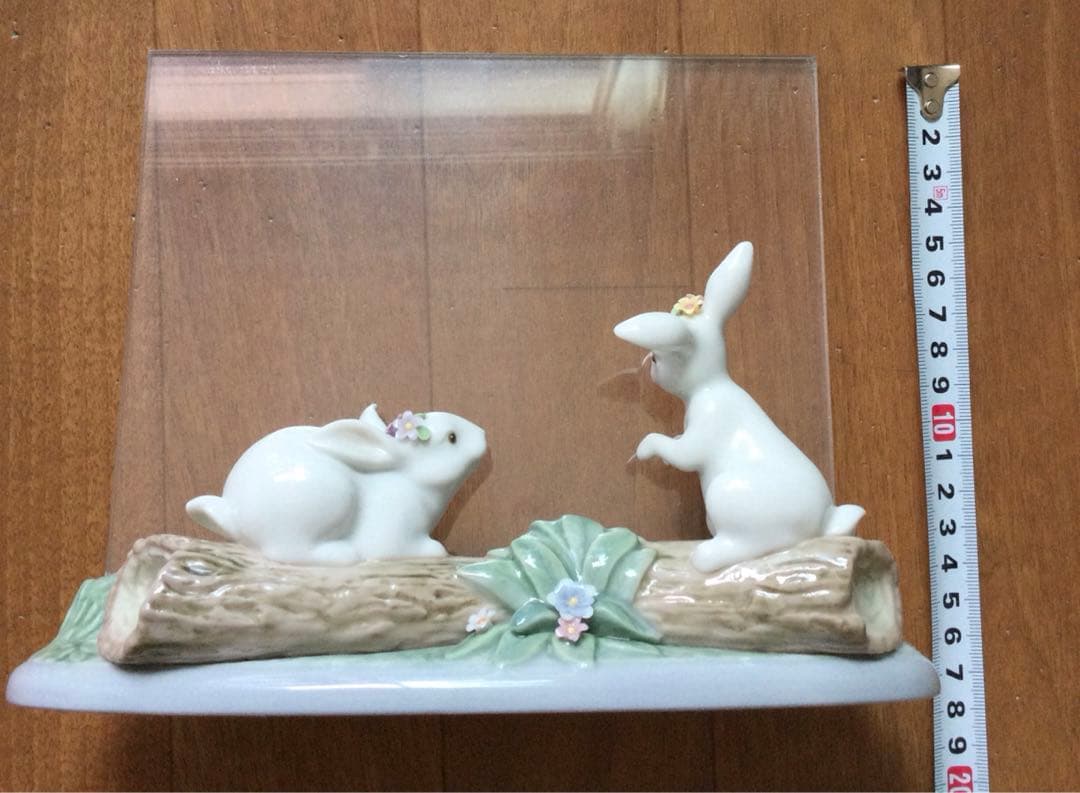 リヤドロ　ウサギ 写真立て