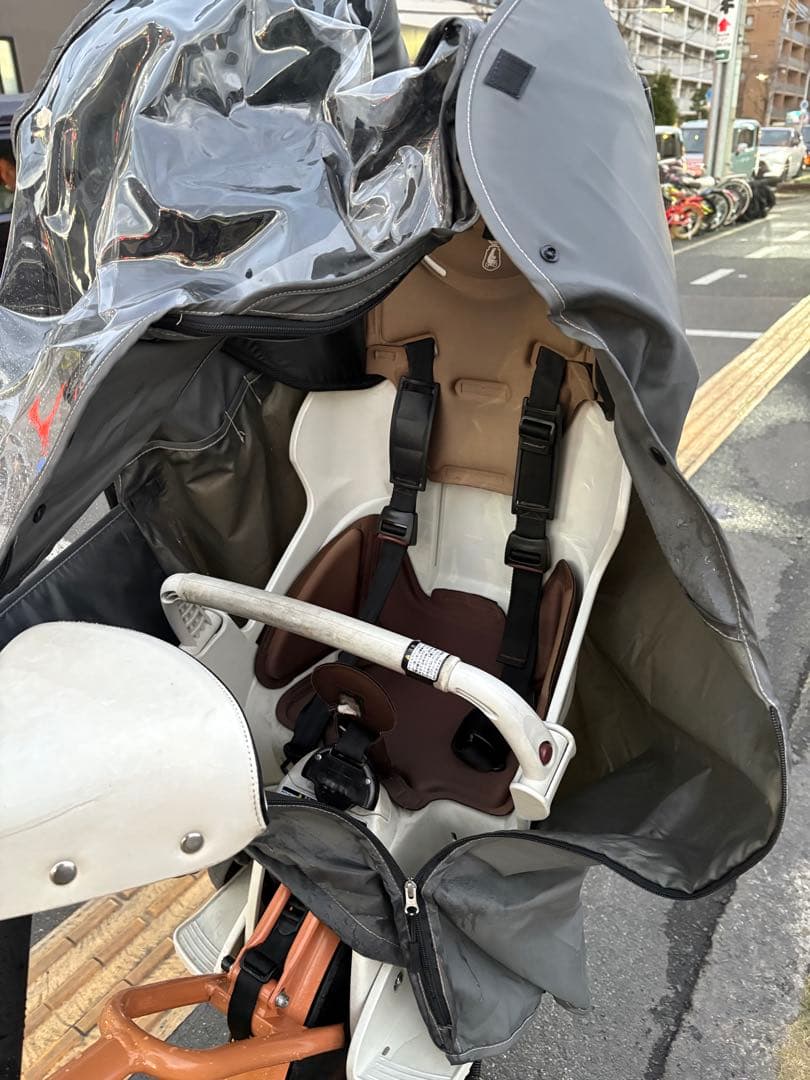 中古20インチブリヂストン電動アシスト自転車　ベルト式　B400 大阪