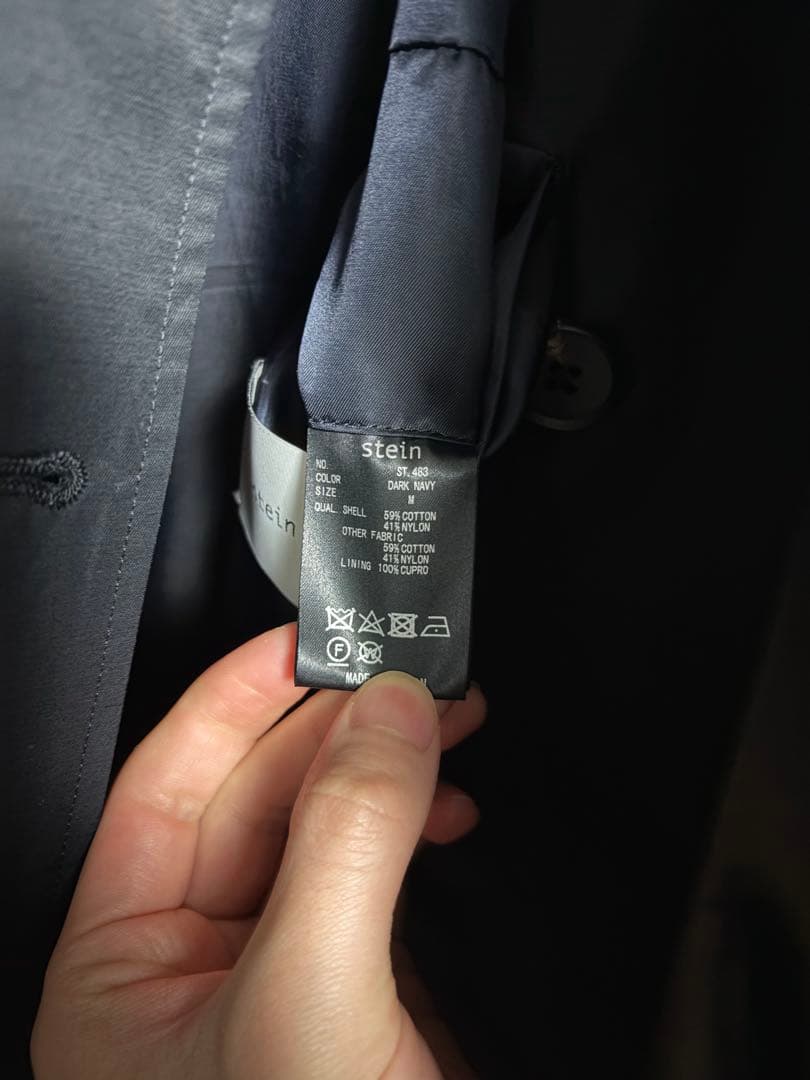 ジャケット・アウター stein Double Lapeled Breasted Coat
