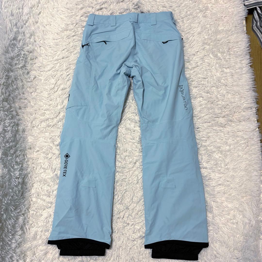 最新作 バートンak サイクリックパンツ パンツ 水色 ゴアテックス スノボ