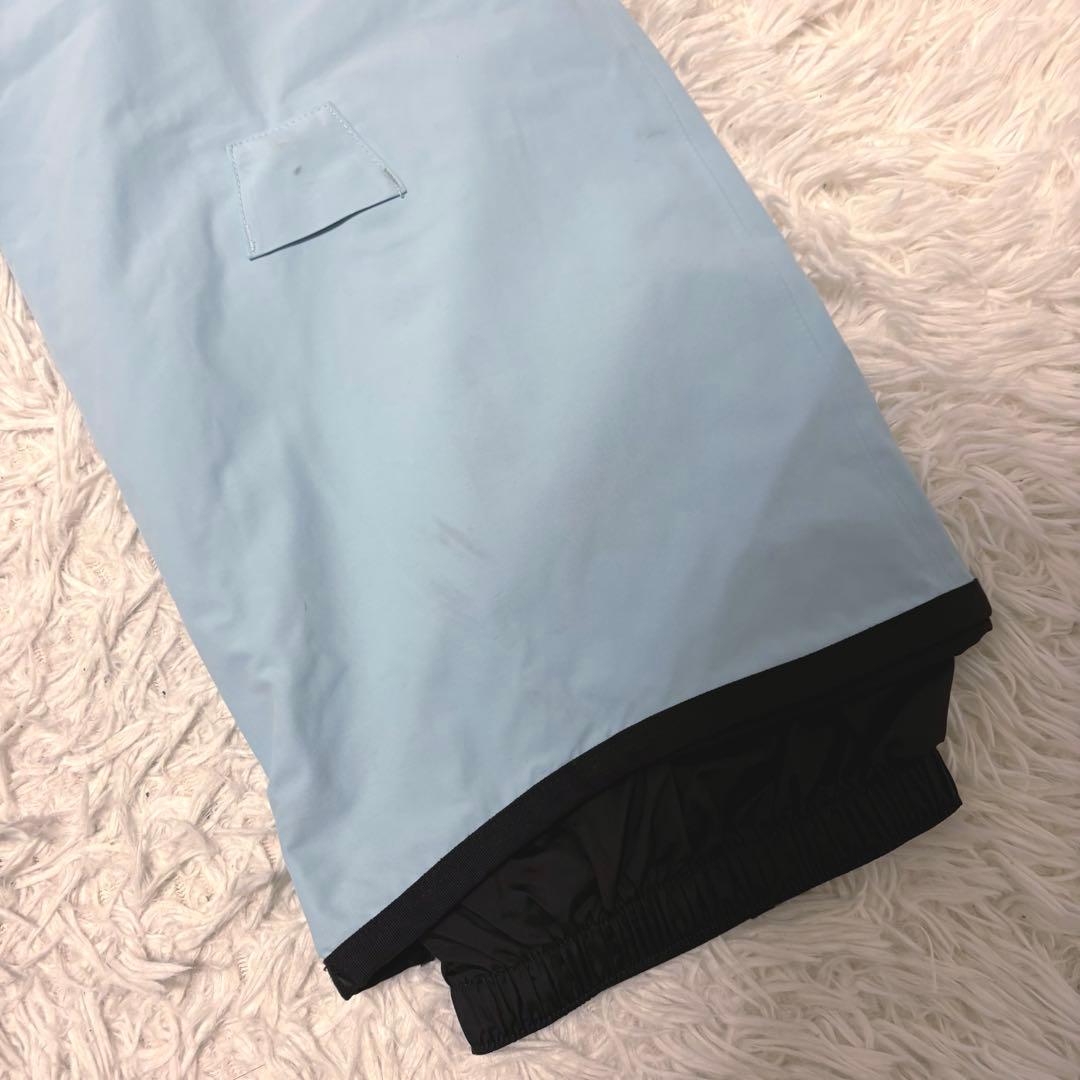 最新作 バートンak サイクリックパンツ パンツ 水色 ゴアテックス スノボ
