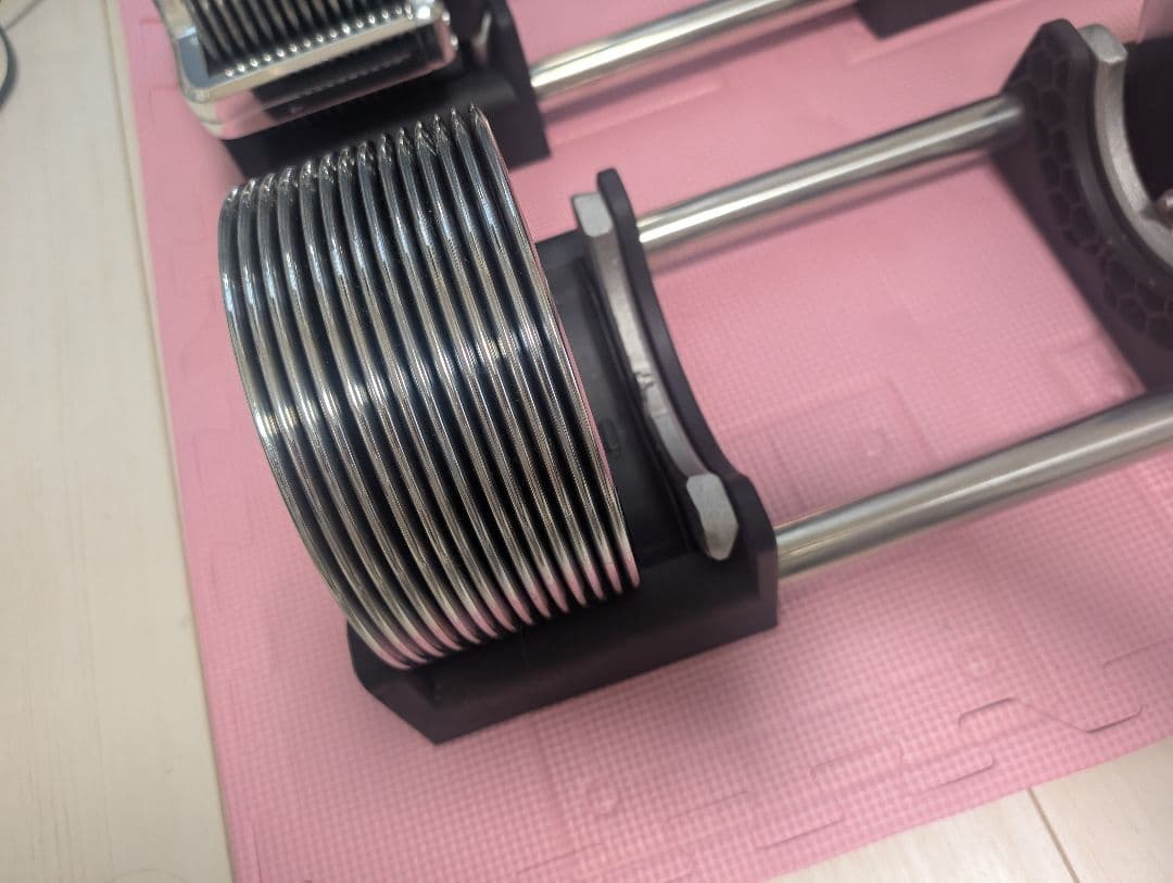 【送料込】ライシン 32kg 1kg刻み 可変式ダンベル NO.1