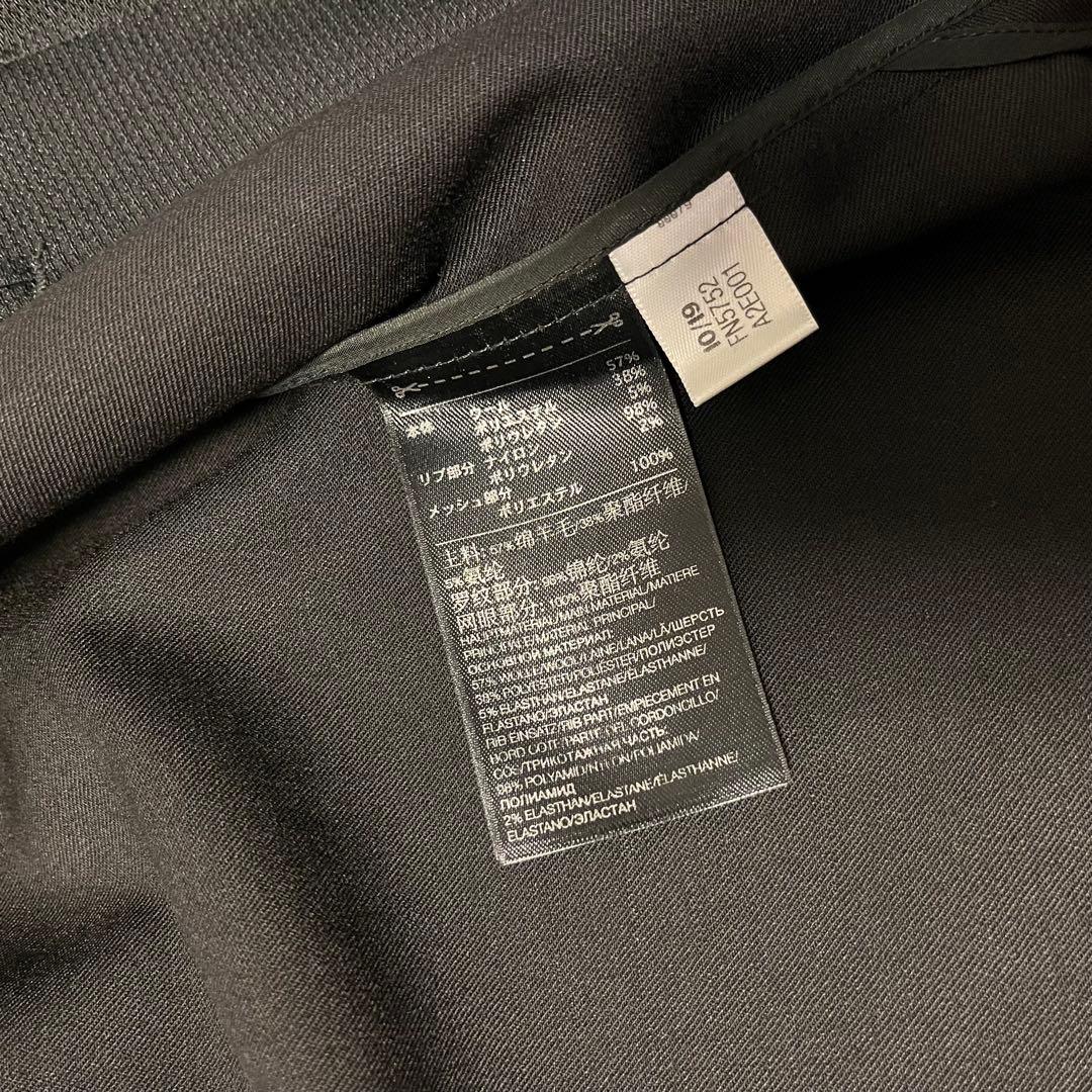 【新品同様】Y-3ワイスリー ウールロングトラックジャケット ヨウジヤマモト
