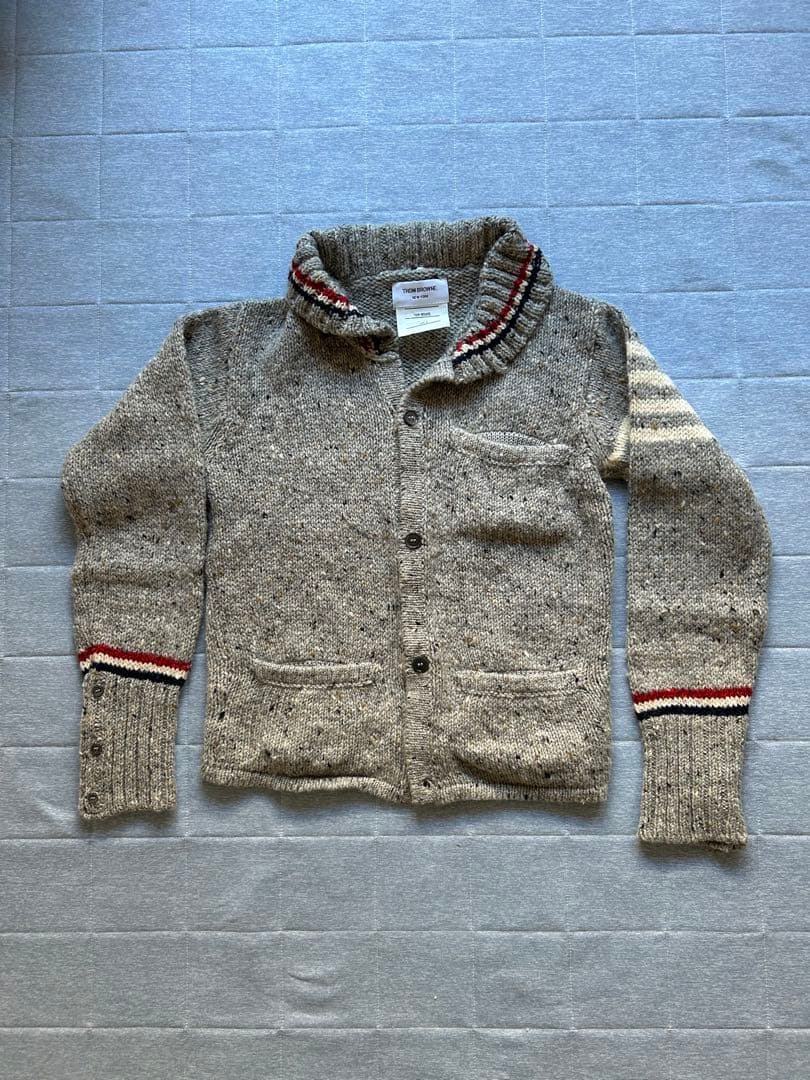 美品✨Thom Browne グレー カーディガン