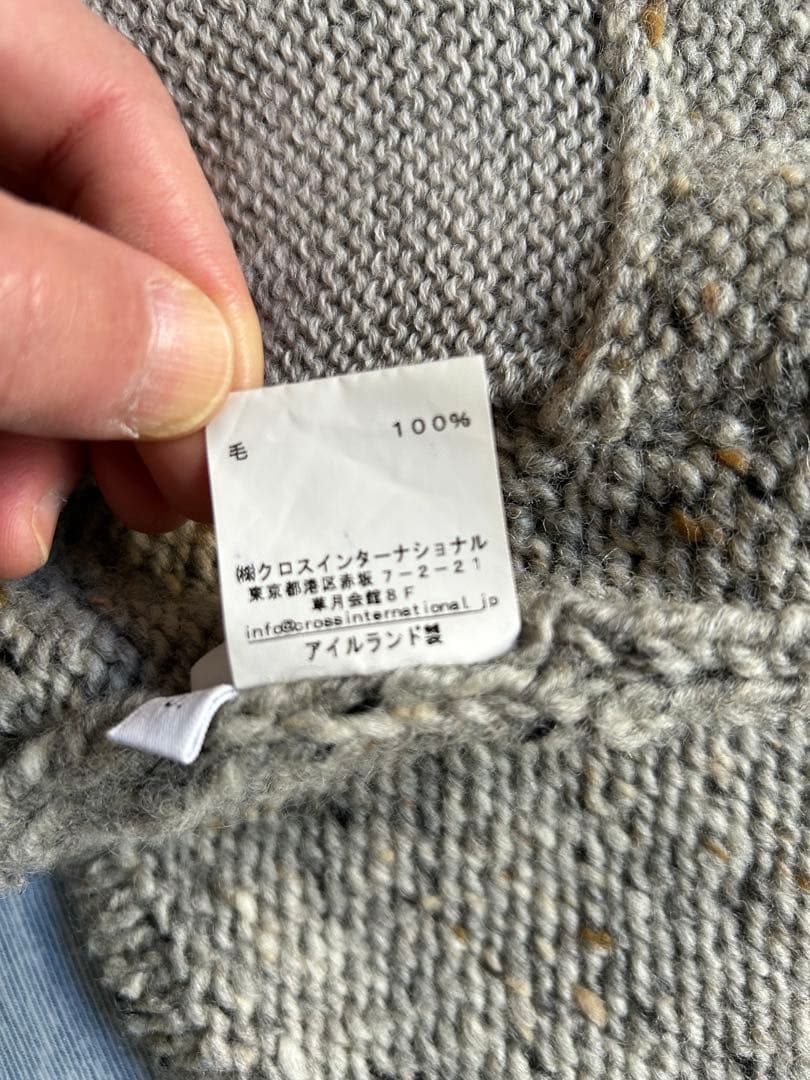 美品✨Thom Browne グレー カーディガン