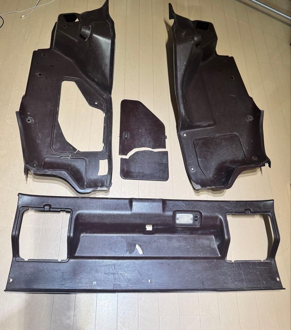 AE86 トリム 前期型　4点セット 赤茶