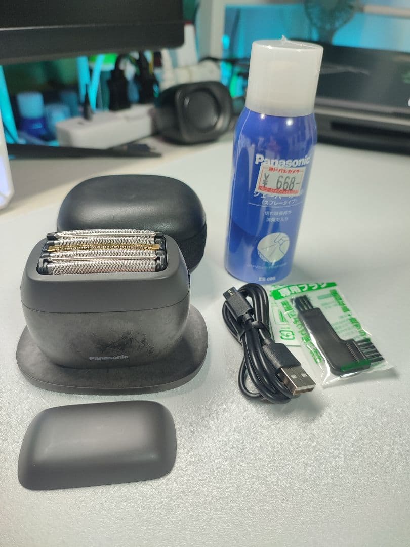 Panasonic ES-PV6A メンズ電気シェーバー セット