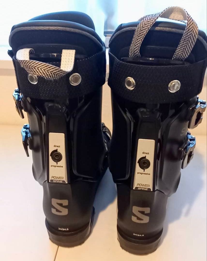 美品 サロモンスキーブーツ S/PRO110 24cm ブラック レディース