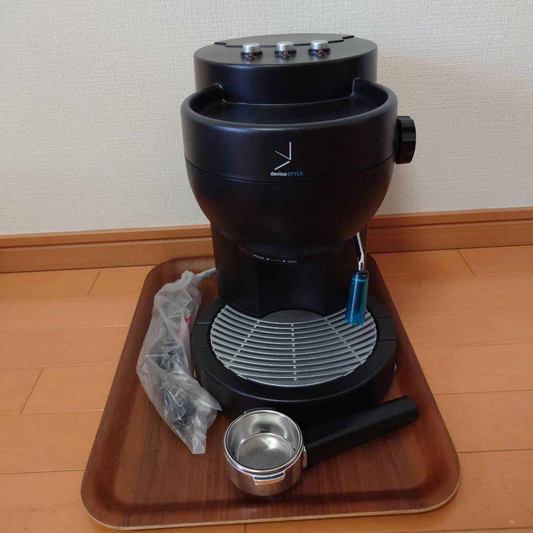 【未使用品】devicestyle 本格エスプレッソマシン　TH010