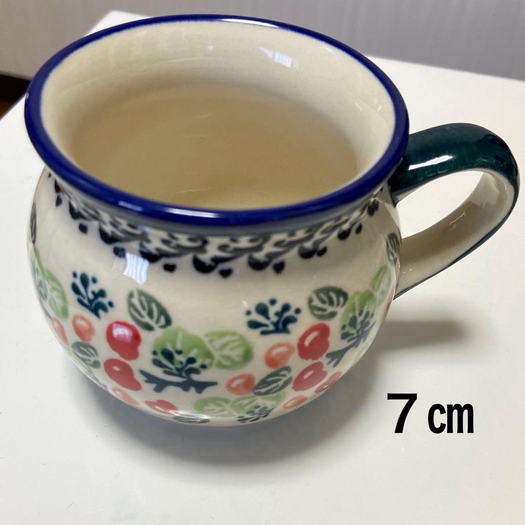 Boleslawieポーランド製　ケーキプレート　サーバー　カップお皿　小物入れ