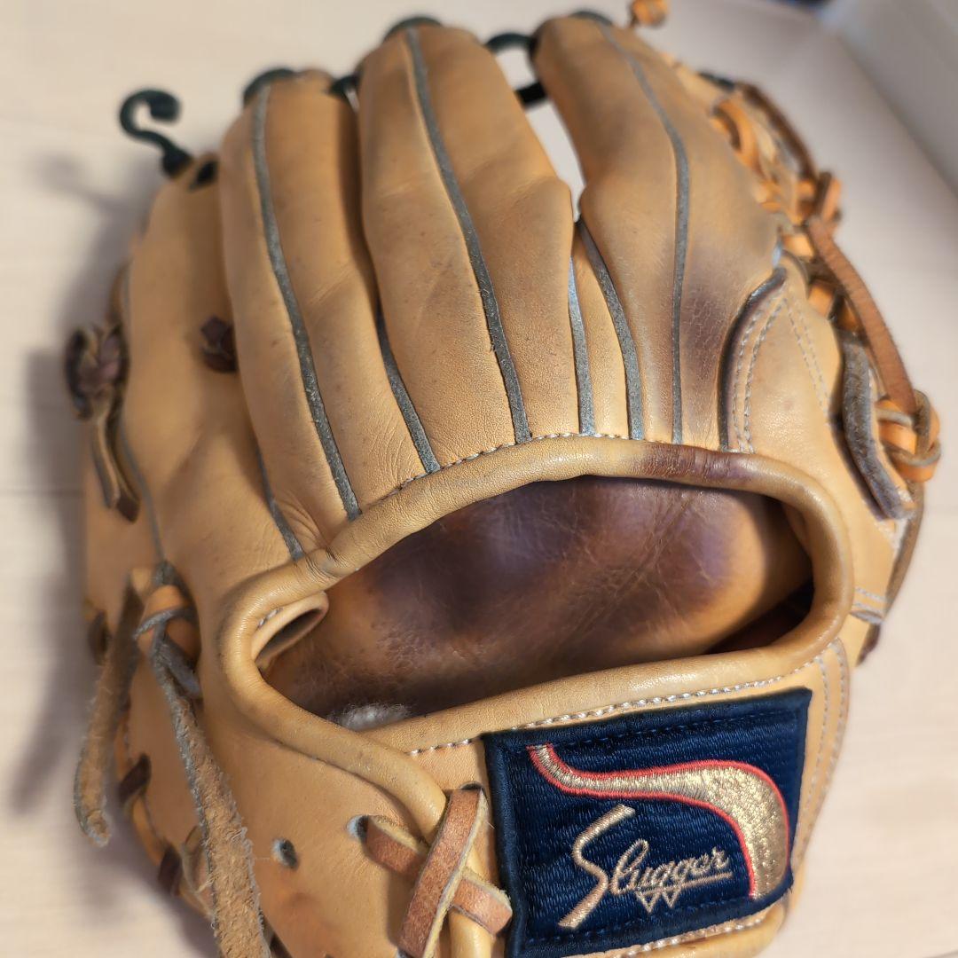 ち*き様 スラッガー　軟式　グローブ　内野手用　Slugger オーダー　旧ラベ
