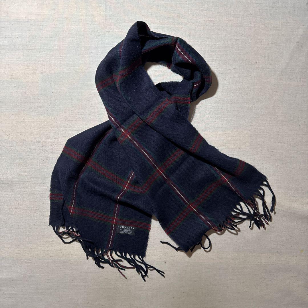 Burberrys バーバリー 100％カシミア ノヴァチェック マフラー