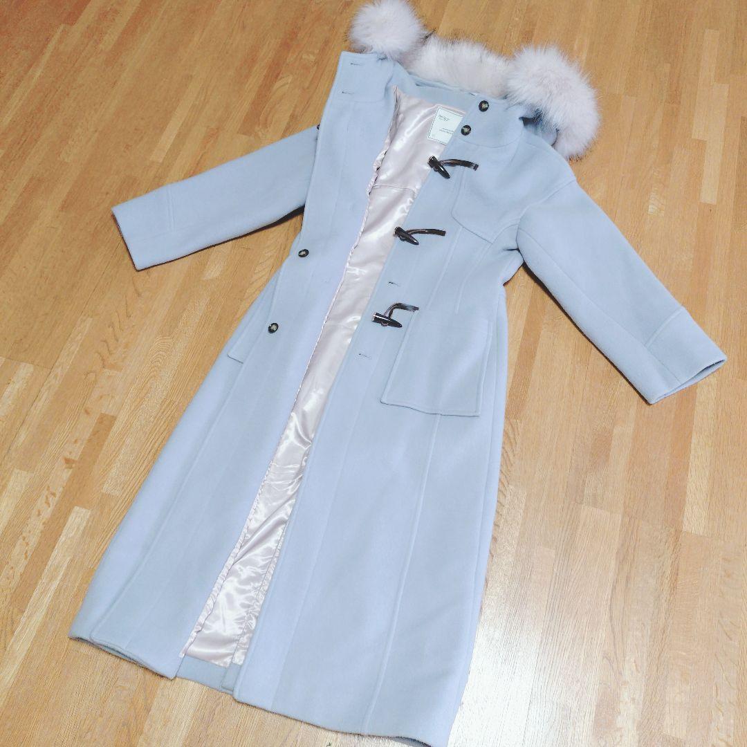 極美品✨Herlipto Faux Fur Hoodie Duffle Coat