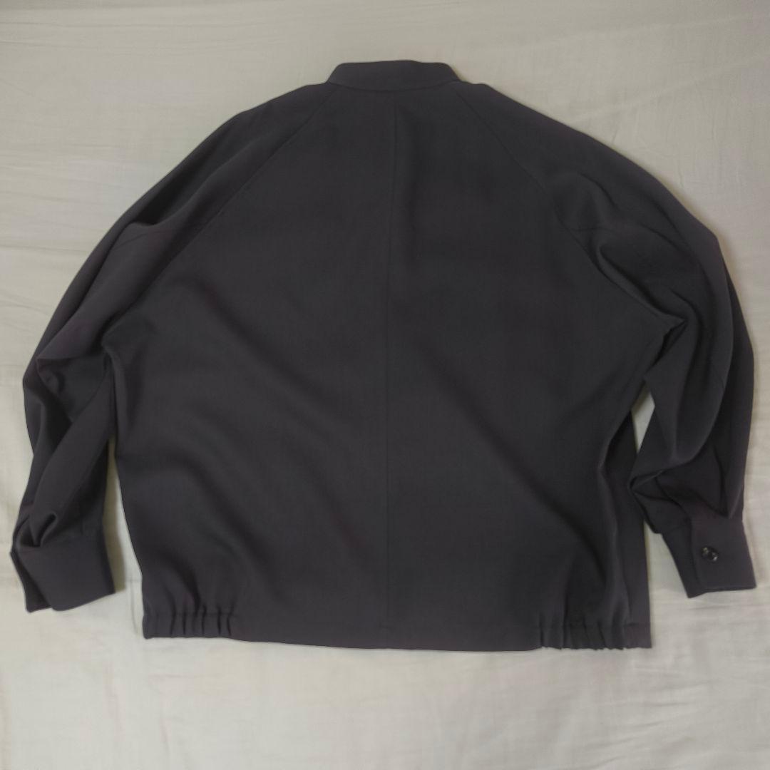 the reracs studious別注ギャバジンラグランシャツブルゾン