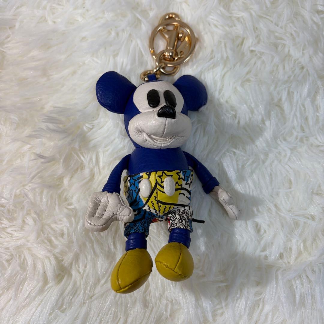 【✨チャーム付✨】コーチ キースヘリング トートバッグ A4 ミッキー