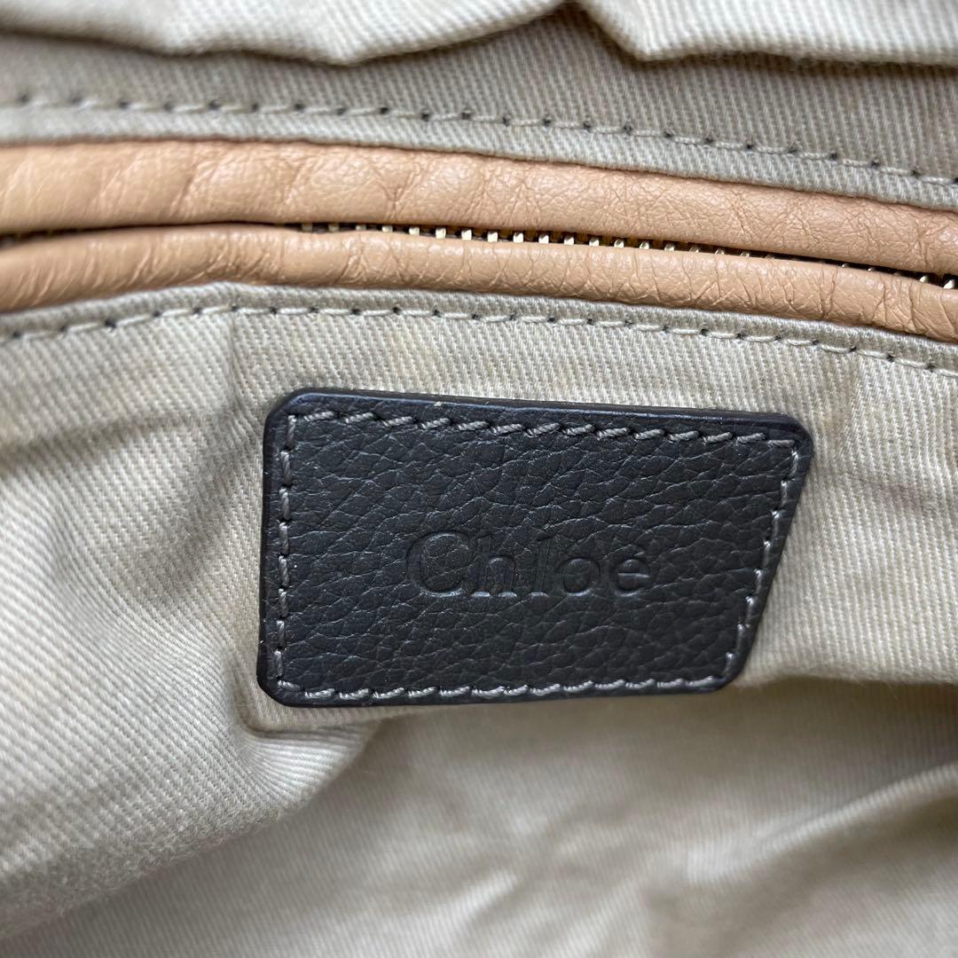 希少Chloe クロエ 2way パラティ ショルダーバッグ パンチング Y2K