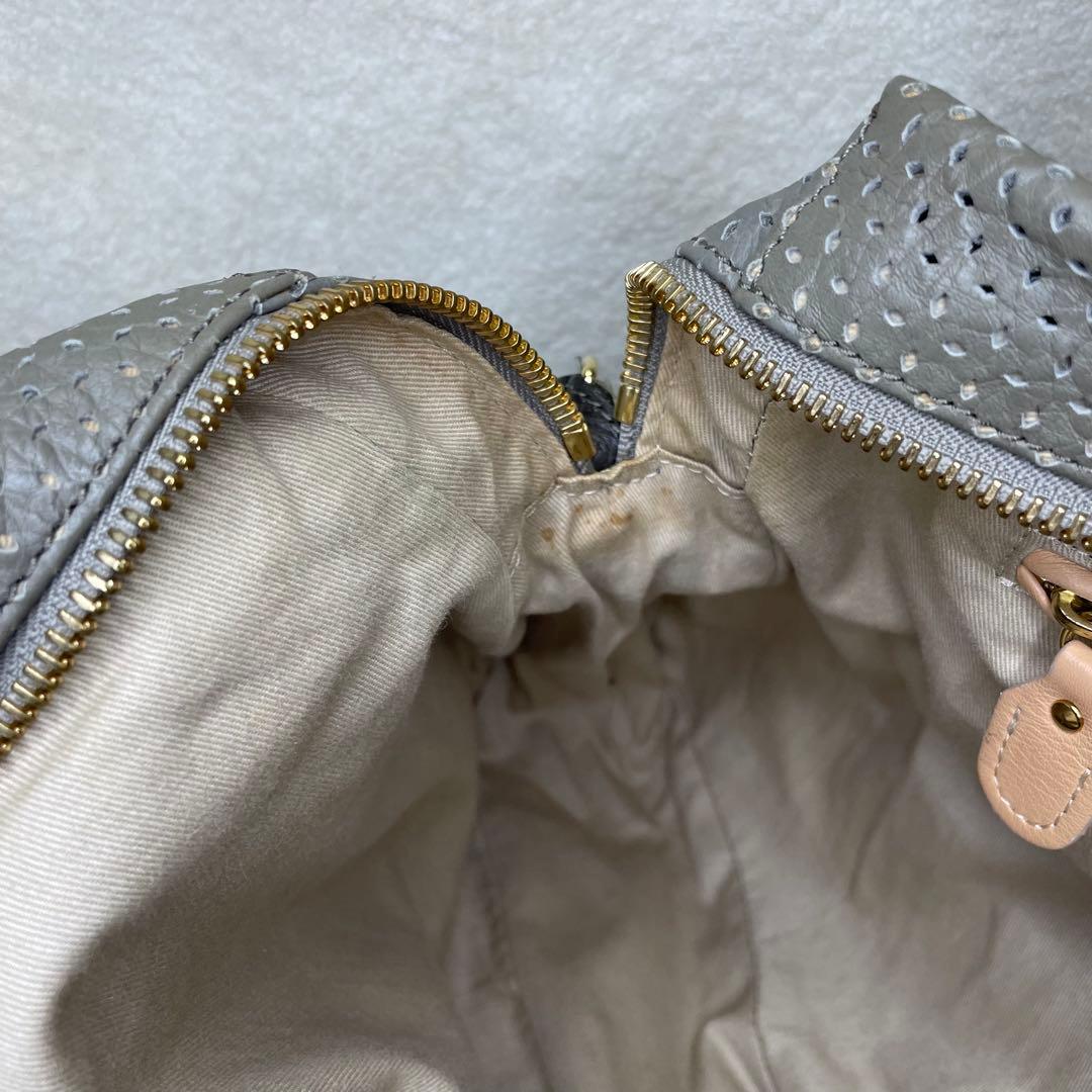 希少Chloe クロエ 2way パラティ ショルダーバッグ パンチング Y2K