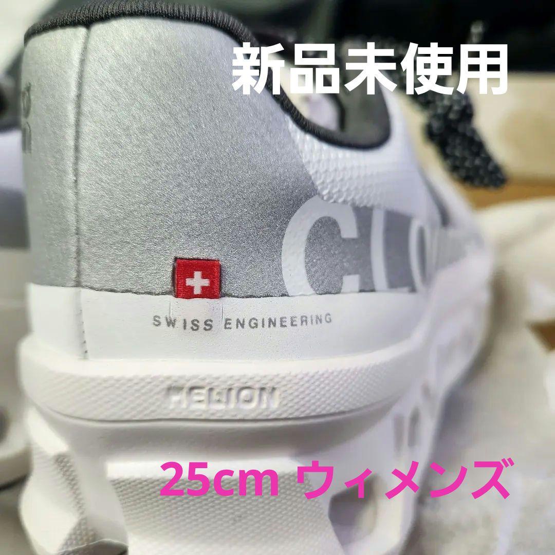 On Cloudmonster スニーカー ホワイト　25cm