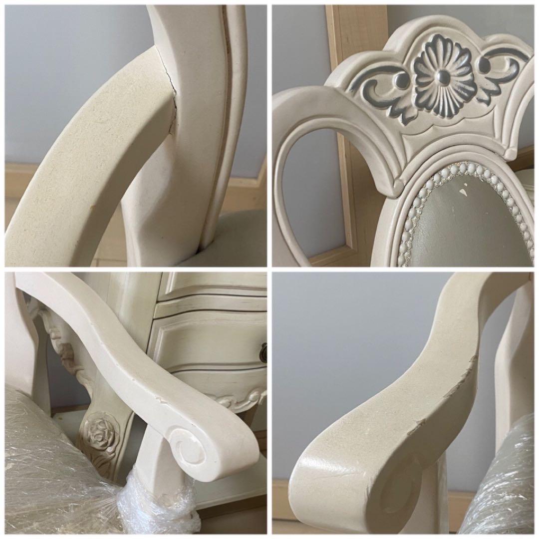 海外輸入家具（クラシックな高級椅子二脚）