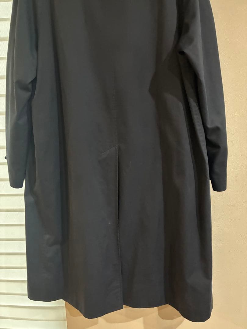 バーバリー　トレンチコート　ネイビー　ヴィンテージ　ロングコート　54