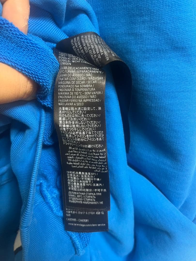 バレンシアガ 25SS バスケットボール刺繍デザインパーカー