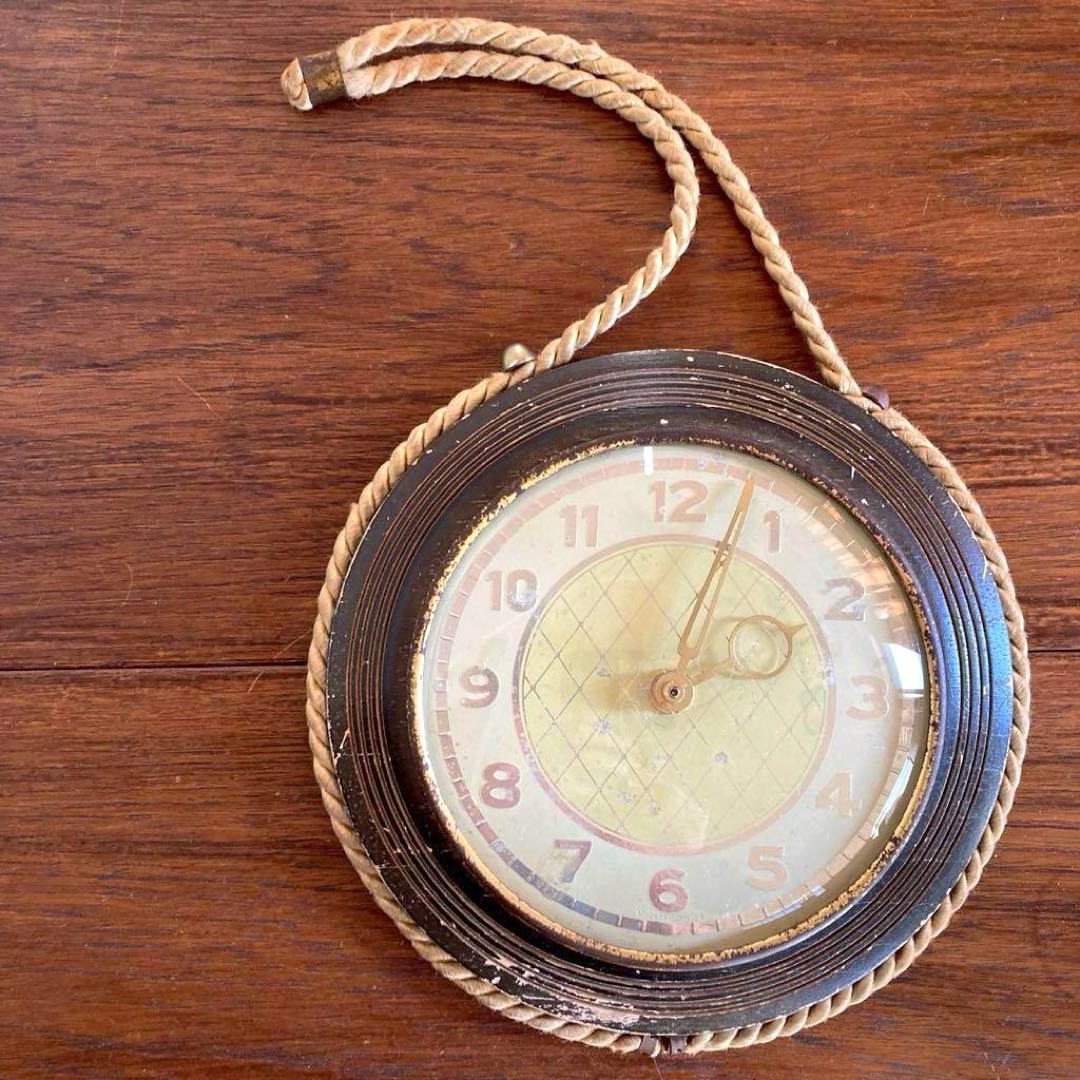 ⚫︎メンテ済み品⚫︎ドイツ50’s アンティーク ヴィンテージ クロック 掛け時計