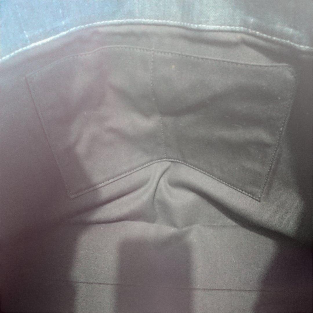 期間限定値下げ COACH デニム花柄トートバッグ 91049