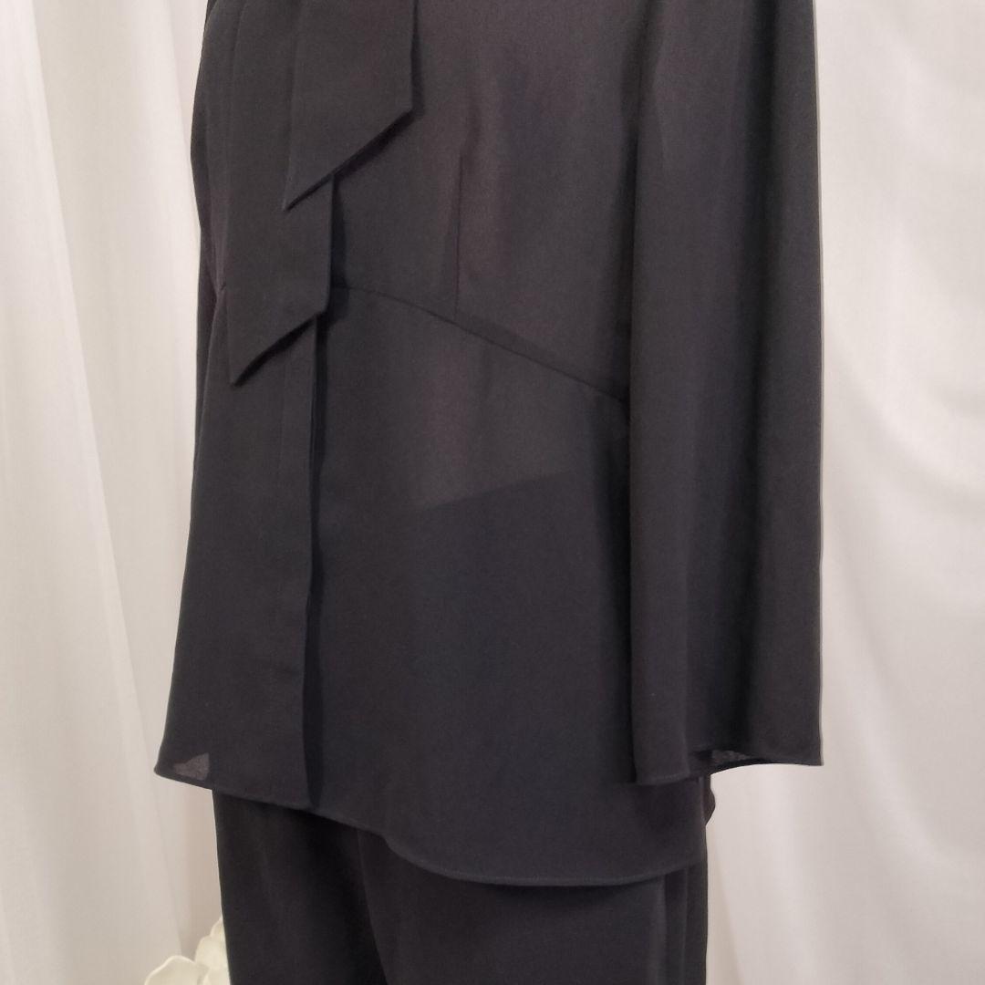 【美品】11号　東京ソワール　ヒロミヨシダ　夏　手洗い可能　ブラウス　パンツ