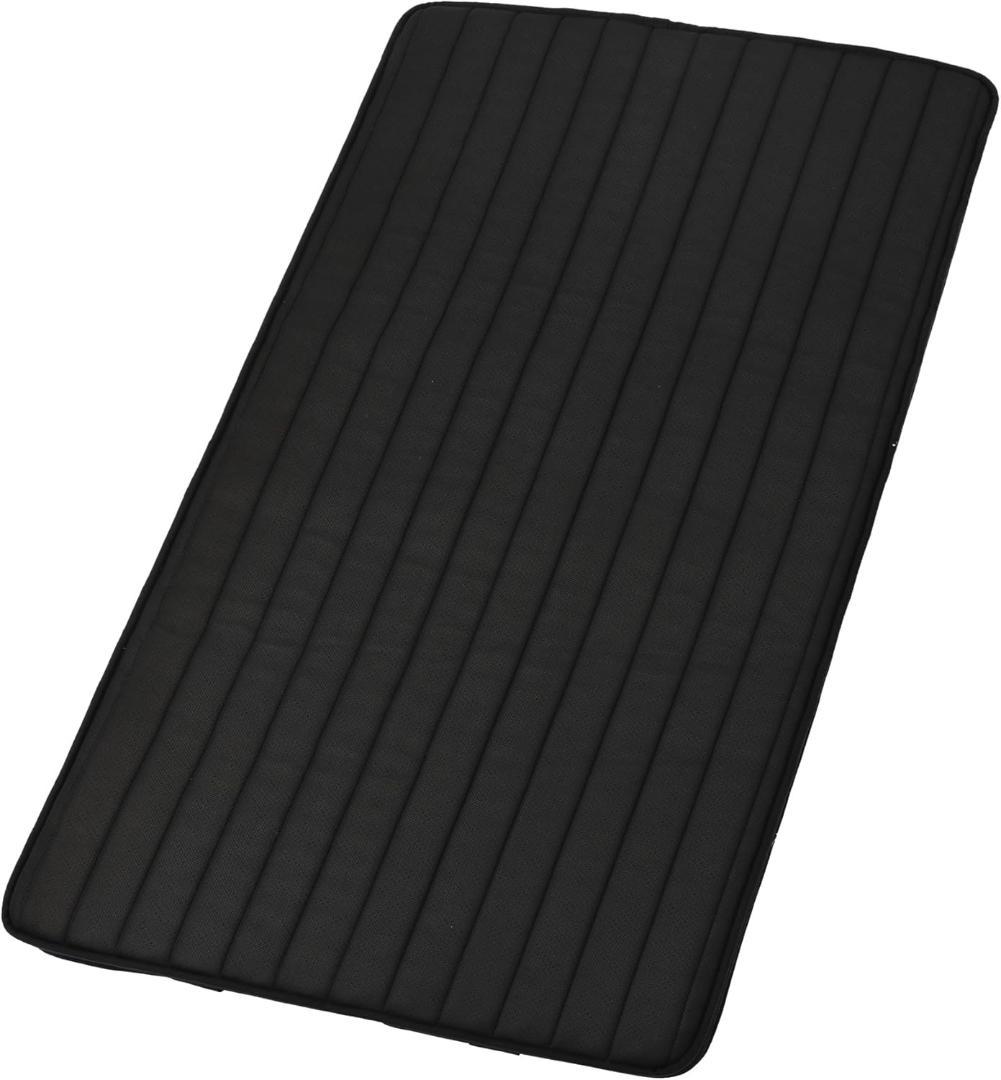 【美品】西川 エアー ベースマット セミダブル ブラック Nishikawa