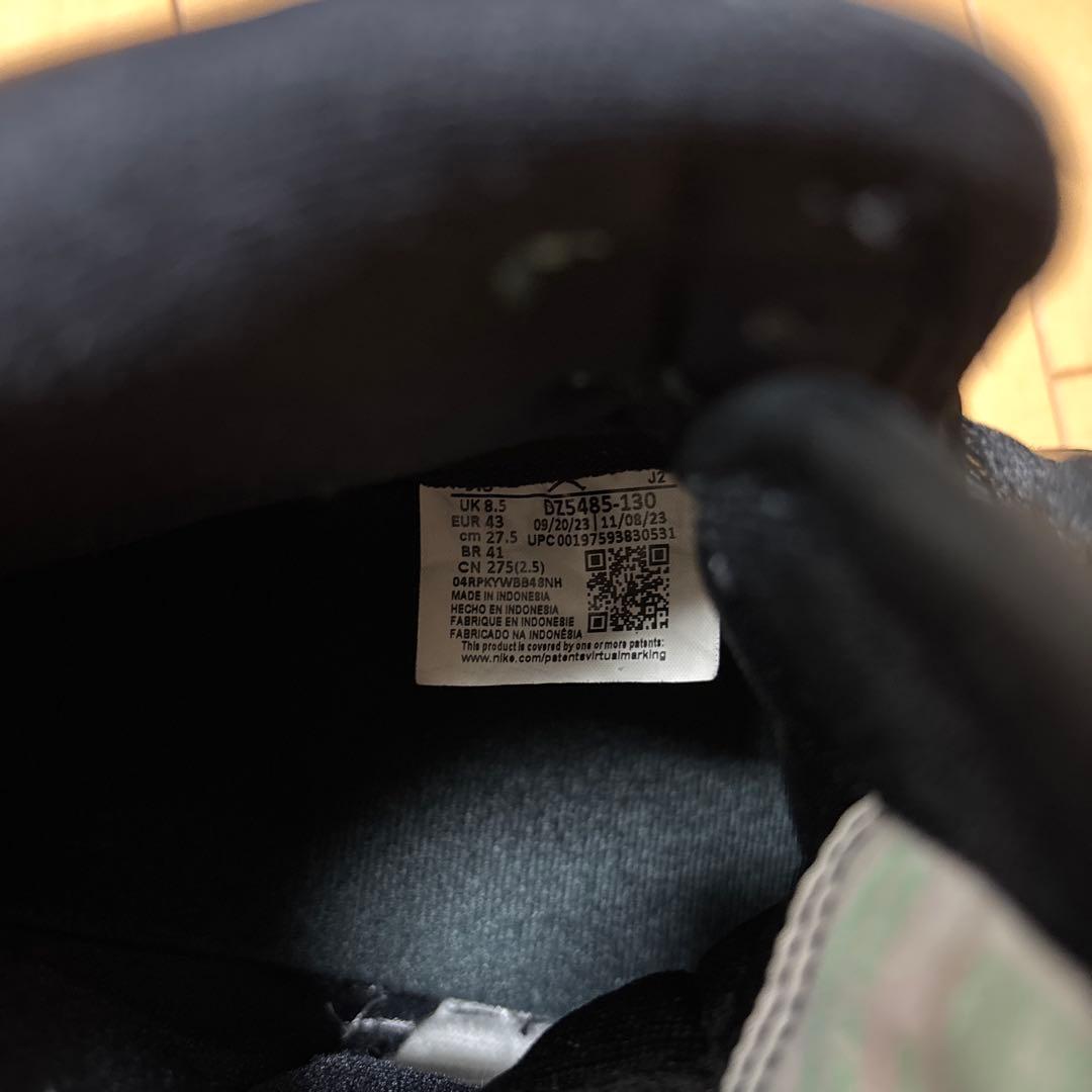 Nike ハイカットスニーカー ブラック/ミント　シューレース付き