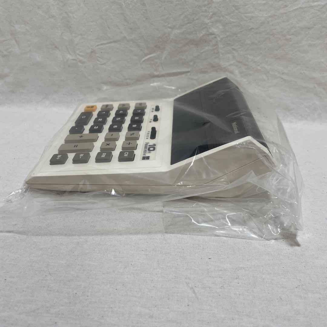 【新品未使用】ナショナル電卓 National PANAC 1604 昭和レトロ