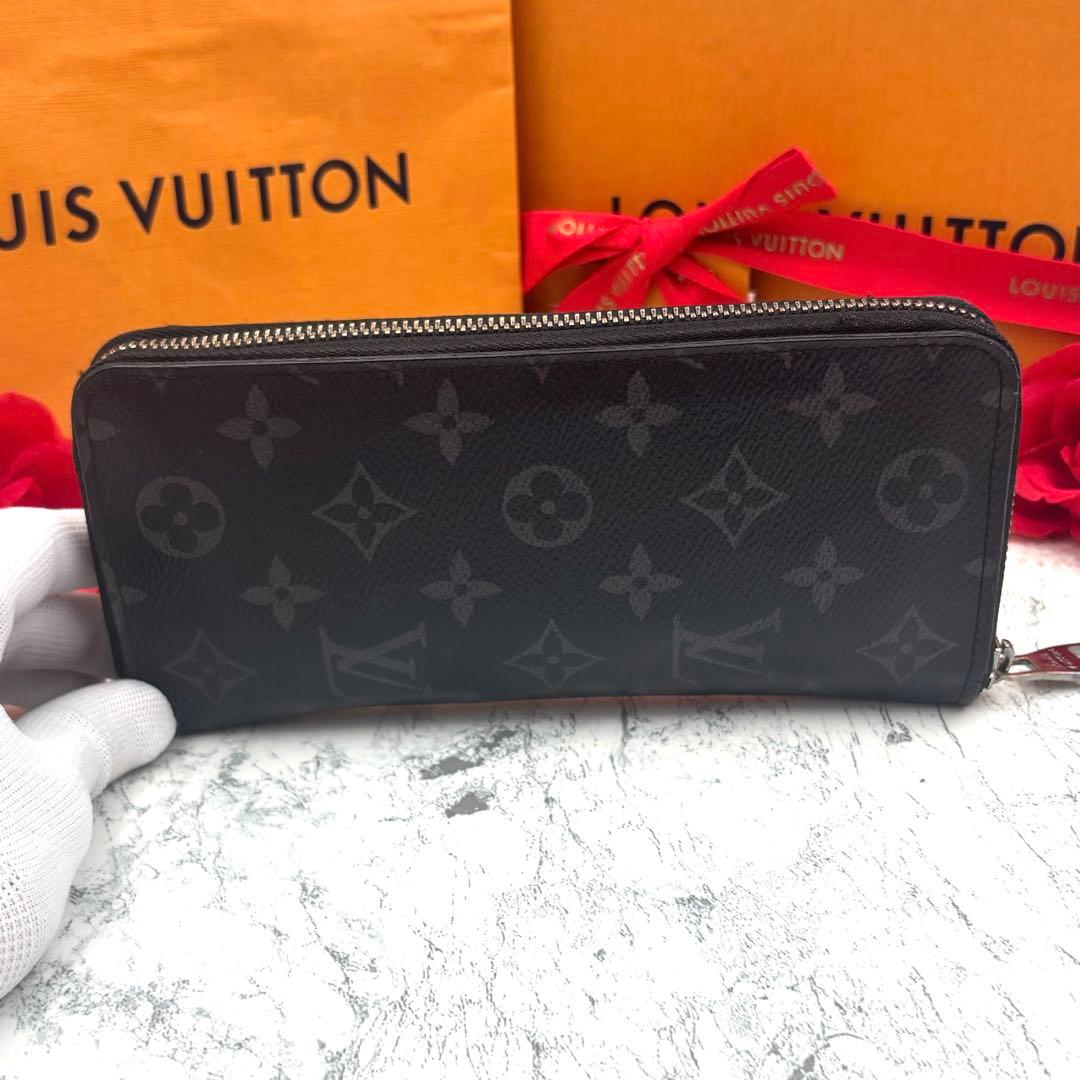【新型モデル】 ルイヴィトン モノグラム エクリプス ヴェルティカル 長財布