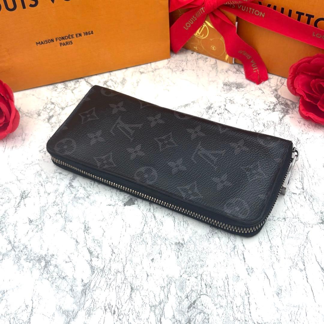 【新型モデル】 ルイヴィトン モノグラム エクリプス ヴェルティカル 長財布