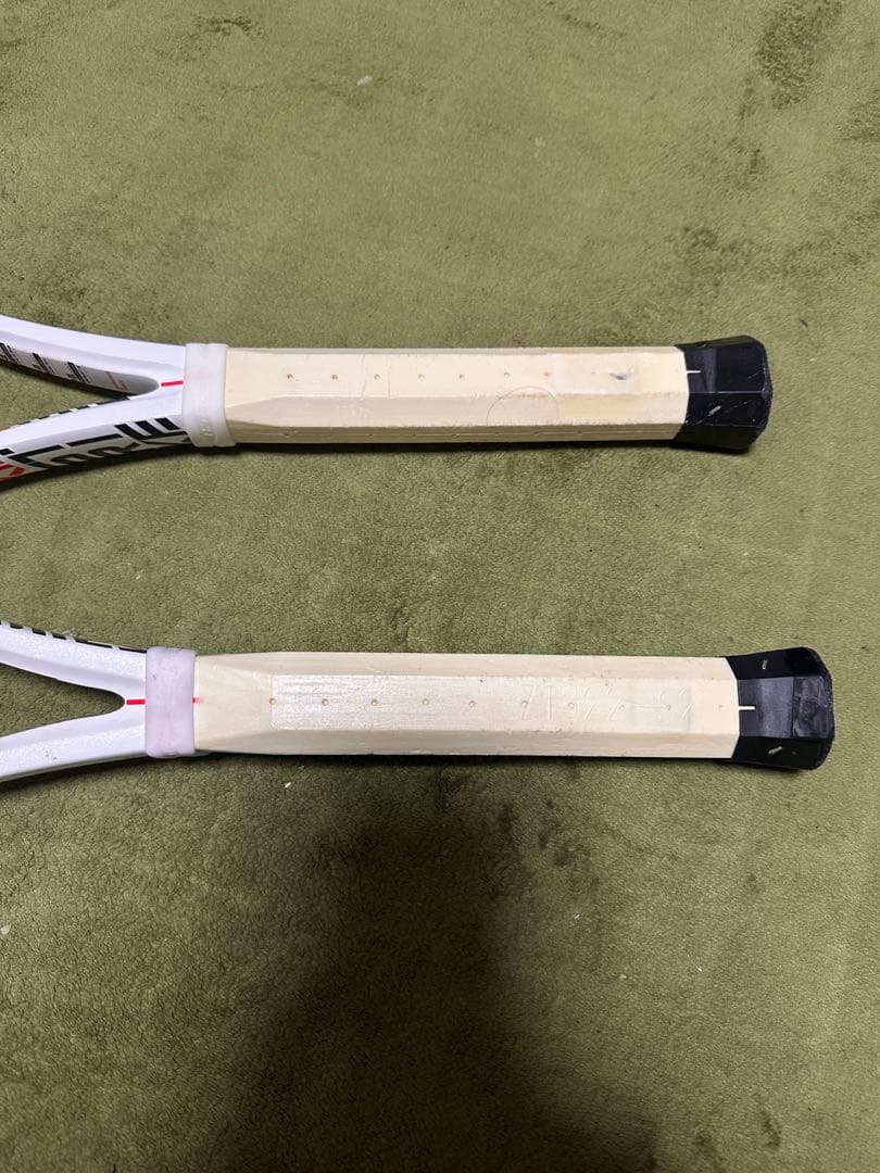 Babolat Pure Strike98 2本セット　新品グリップ付き