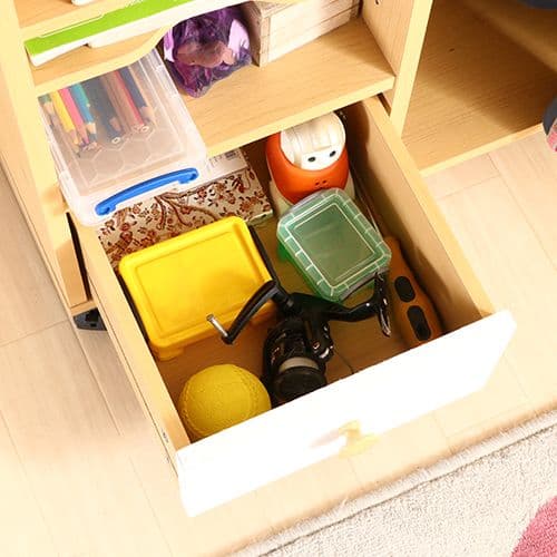 《新品・送料無料》NORM ストレージラック (ハンガー付) WH×NA