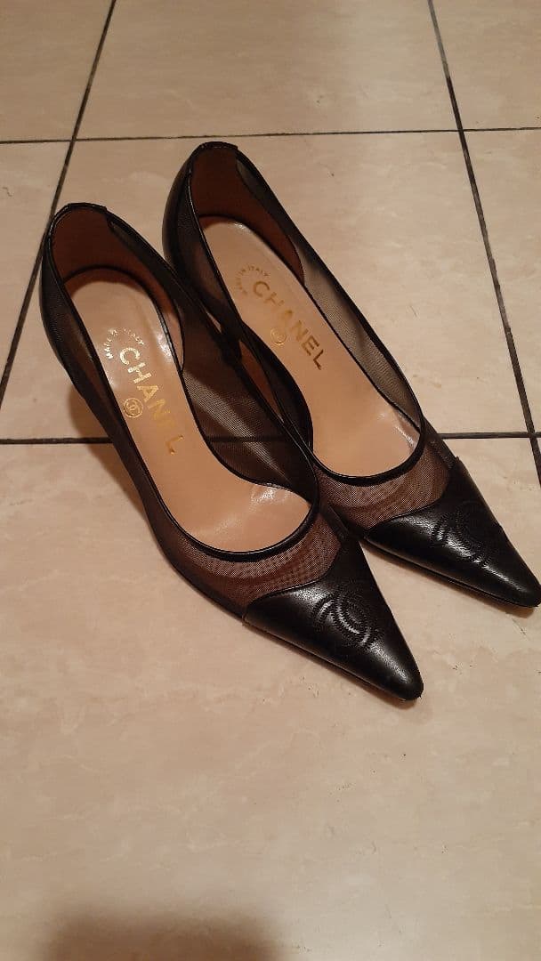 CHANEL　パンプス 37C