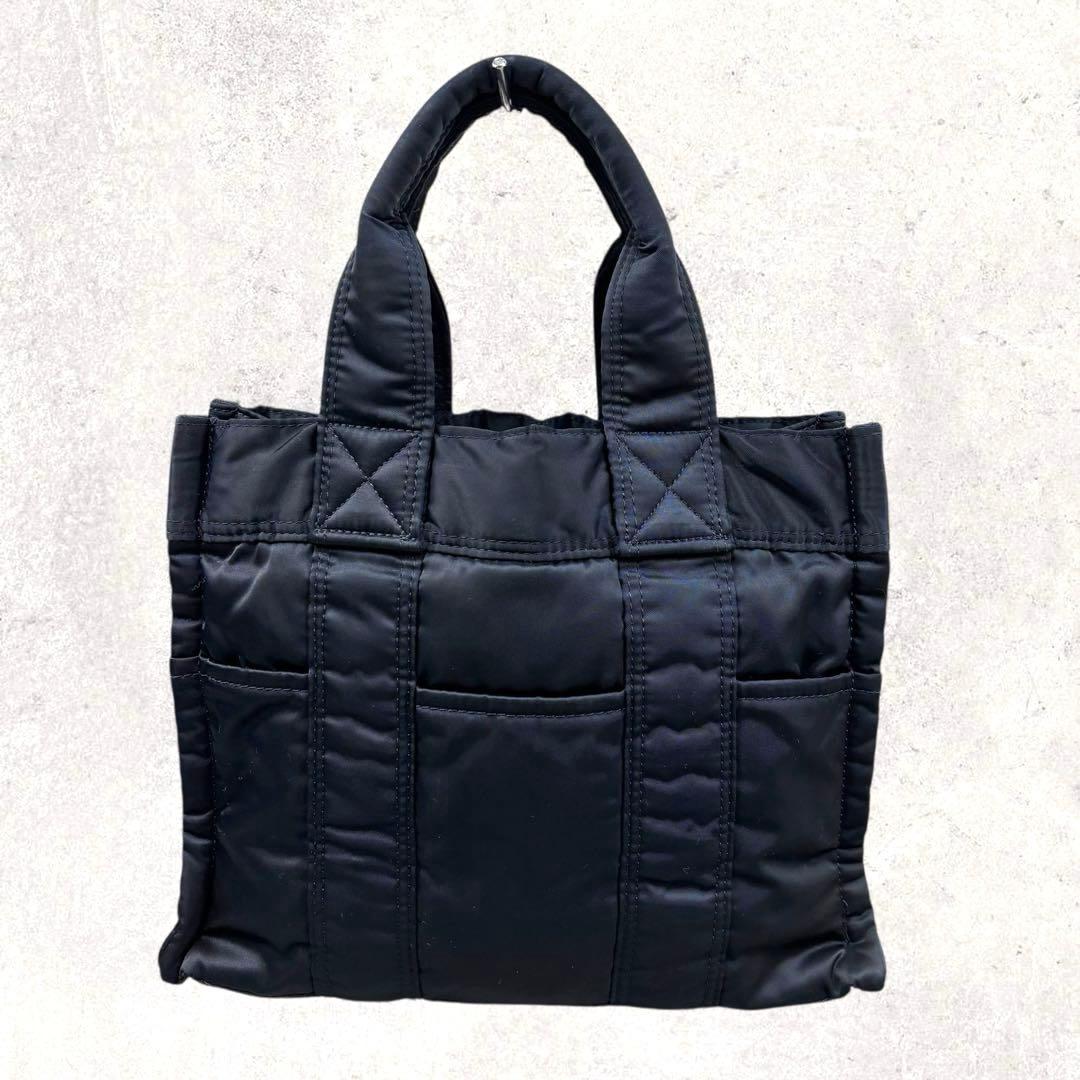 仁テイルHEAD PORTER タンカー トートバッグ S ダークネイビー
