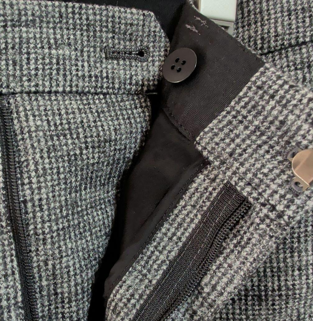 マッキントッシュロンドン　グレー パンツスーツセットアップ ウール　サイズ40