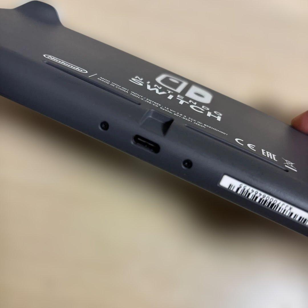 Nintendo Switch Lite グレー 動作OK 元箱付