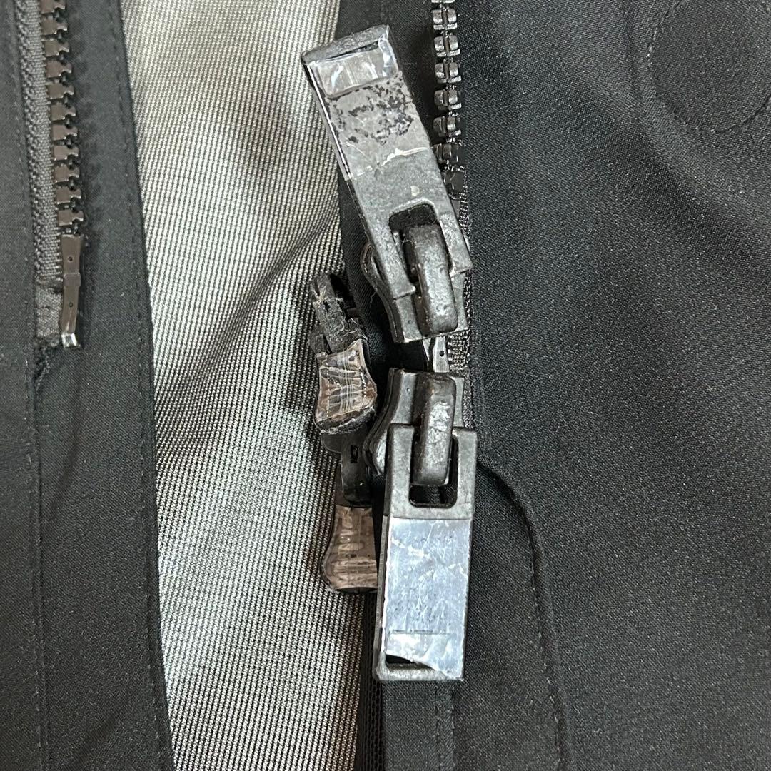 KRAKATAU ライナー付き　ロングジャケット　防水　黒　キルティング　S