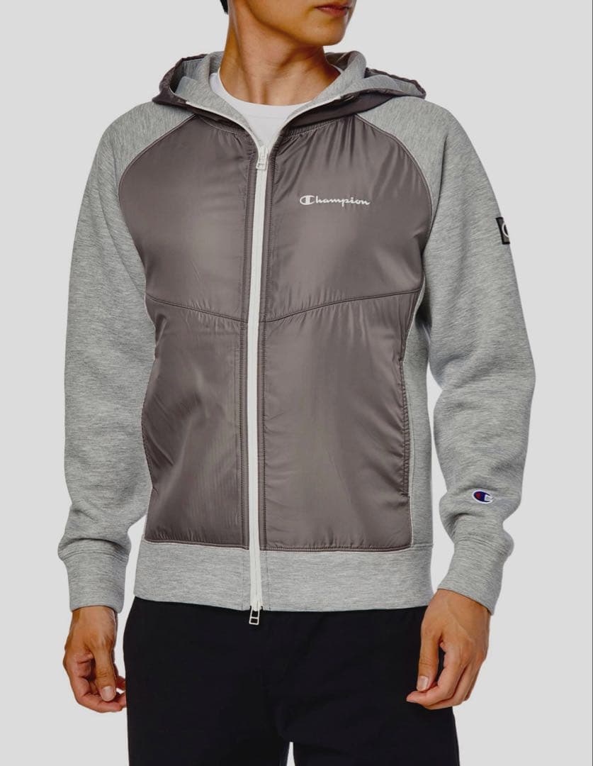 【新品未使用】Champion ブルゾン　テックウィーブフードジャケット　L