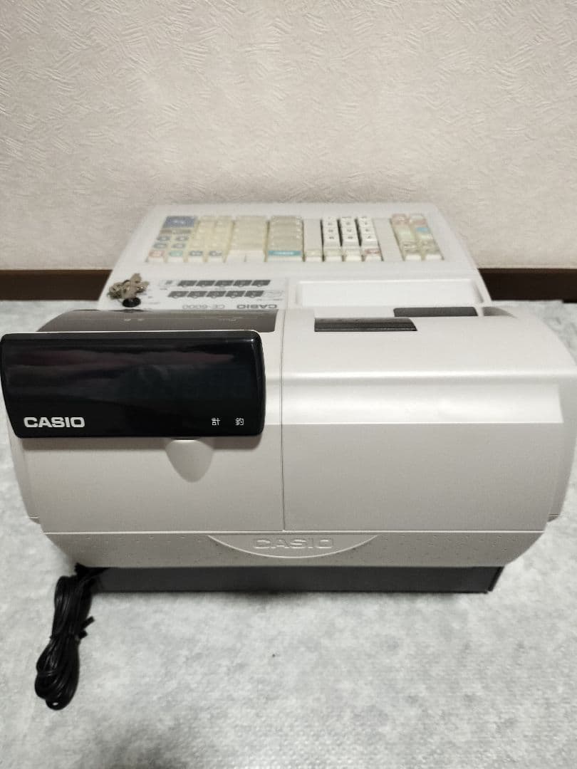ものすごくものすごく綺麗！！！CE-6000 CASIO レジスター