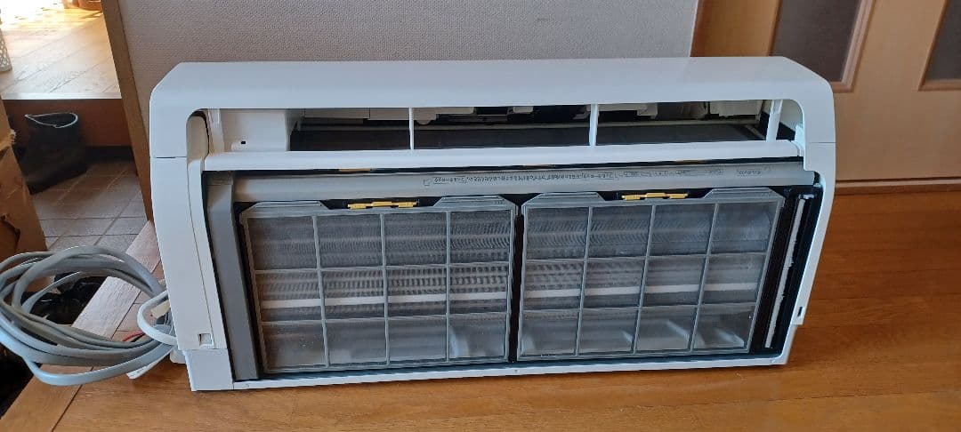 日立ルームエアコン 白くまくん20畳 RAS-X63M2BKエアコン本体 室外機
