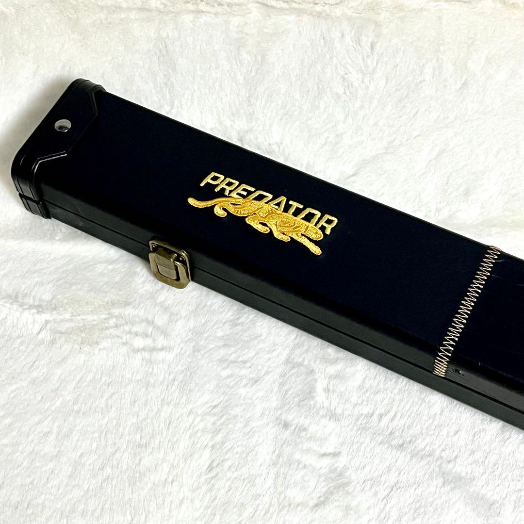 【美品】ビリヤードキュー ハードケース付き PREDETOR プレデター刺繍