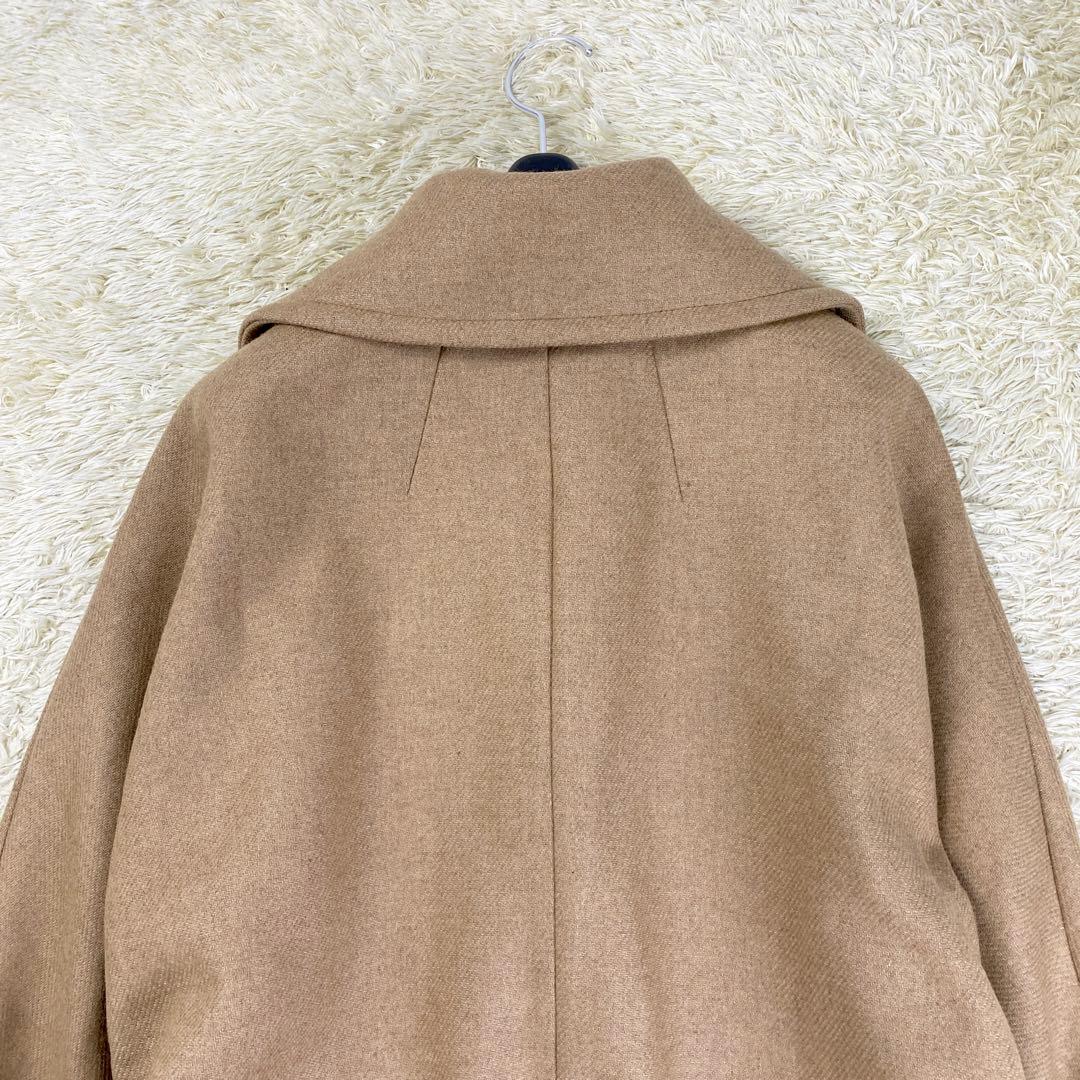 【極美品】マックスアンドコー ウールチェスターコート ダブル 42 キャメル