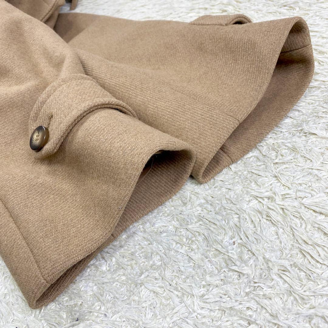 【極美品】マックスアンドコー ウールチェスターコート ダブル 42 キャメル